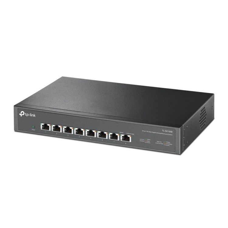 TP-Link TL-SX1008 switch de rede Não-gerido 10G Ethernet (100 1000 10000) 1U Preto