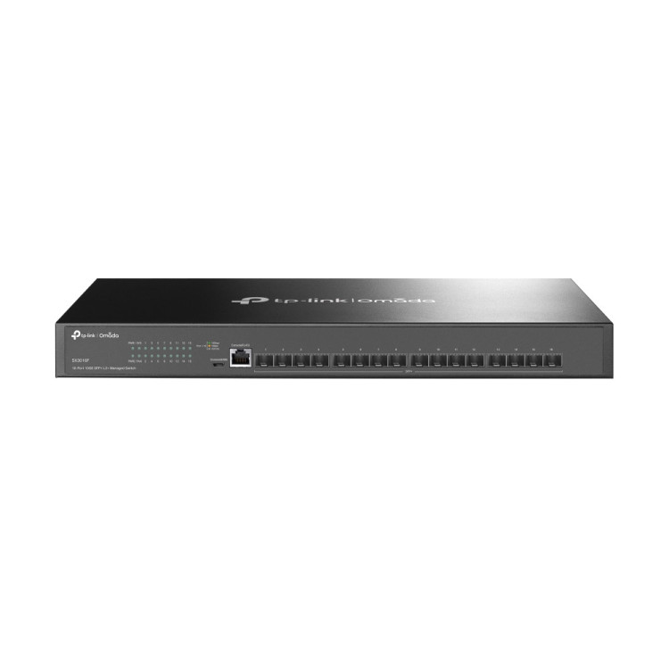 TP-Link Omada SX3016F switch de rede Gerido L2+ L3 Preto