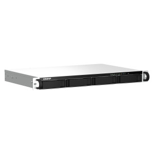 QNAP TS-464eU NAS Rack (1U) Intel® Celeron® N5095 8 GB DDR4 0 TB QNAP Turbo System Alumínio, Preto 2