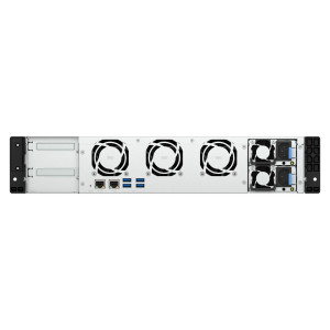 QNAP TS-855EU-RP NAS Rack (2U) Intel Atom® C5125 8 GB DDR4 0 TB QuTS hero Preto 2