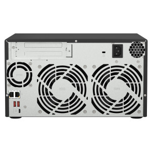 QNAP TS-873A NAS Tower Ryzen Embedded V1500B 8 GB DDR4 0 TB QNAP Turbo System Preto 2