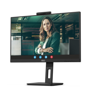 AOC 24P3CW monitor de ecrã 60,5 cm (23.8") 1920 x 1080 pixels Full HD LED Preto 2