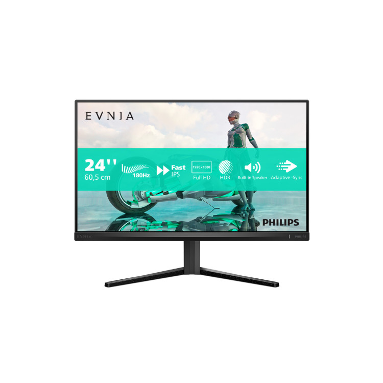Philips Evnia 24M2N3200S 00 monitor de ecrã 60,5 cm (23.8") 1920 x 1080 pixels Full HD LCD Preto