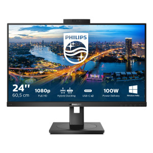 Philips B Line 243B1JH 00 monitor de ecrã 60,5 cm (23.8") 1920 x 1080 pixels Full HD LCD Preto 2