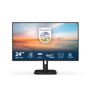 Philips 1000 series 24E1N1300A 00 monitor de ecrã 60,5 cm (23.8") 1920 x 1080 pixels Full HD LCD Preto 2