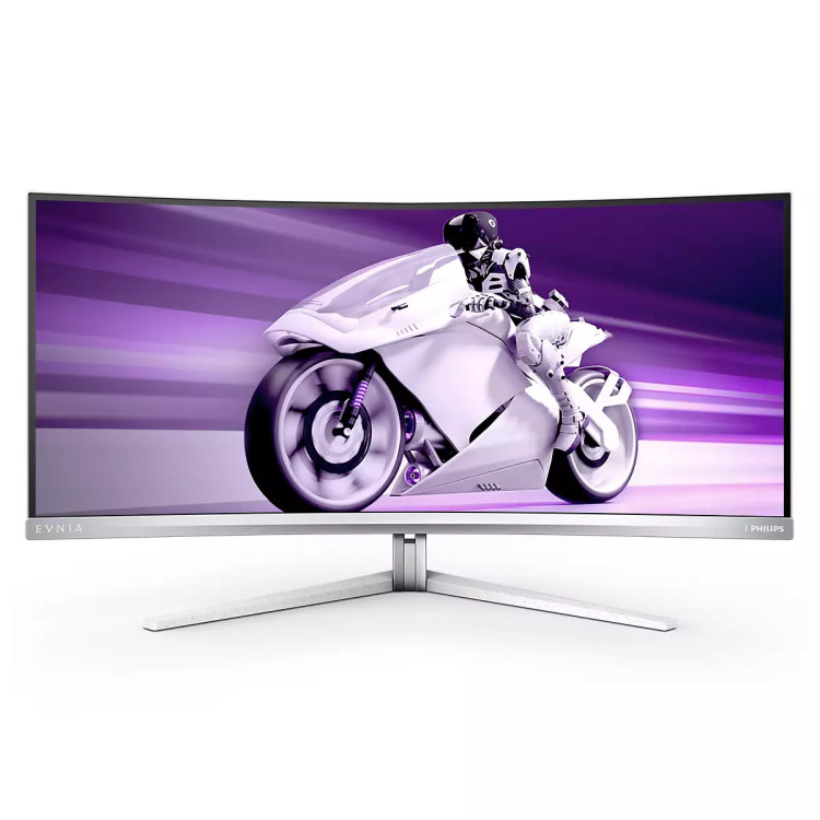 Philips 34M2C8600 00 monitor de ecrã 86,4 cm (34") 3440 x 1440 pixels Wide Quad HD OLED Branco
