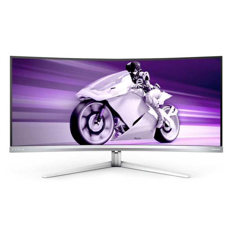Philips 34M2C8600 00 monitor de ecrã 86,4 cm (34") 3440 x 1440 pixels Wide Quad HD OLED Branco