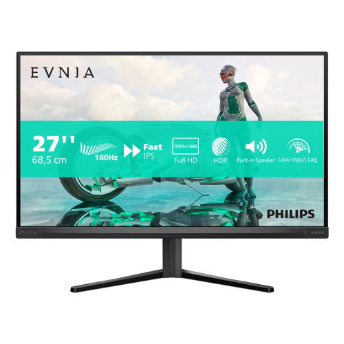 Philips Evnia 27M2N3200S 00 LED display 68,6 cm (27") 1920 x 1080 pixels Full HD LCD Preto Philips Evnia 27M2N3200S 00 LED display 68,6 cm (27") 1920 x 1080 pixels Full HD LCD Preto
