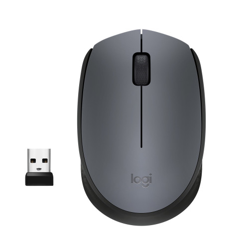 Logitech M170 Grey-K rato Escritório Ambidestro RF Wireless Ótico 1000 DPI Logitech M170 Grey-K rato Escritório Ambidestro RF Wireless Ótico 1000 DPI