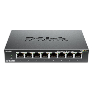 D-Link DGS-108 Preto