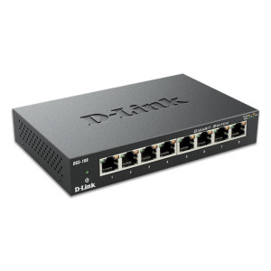 D-Link DGS-108 Preto 2