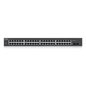 Zyxel GS1900-48HPv2 Gerido L2 Gigabit Ethernet (10 100 1000) Power over Ethernet (PoE) Preto