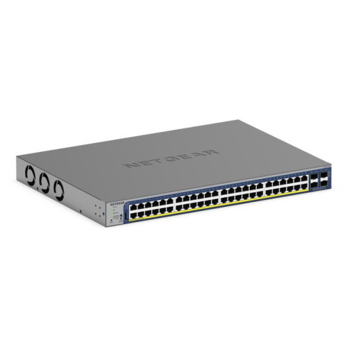 NETGEAR GS752TXP Gerido L2 L3 L4 10G Ethernet (100 1000 10000) Power over Ethernet (PoE) Preto NETGEAR GS752TXP Gerido L2 L3 L4 10G Ethernet (100 1000 10000) Power over Ethernet (PoE) Preto