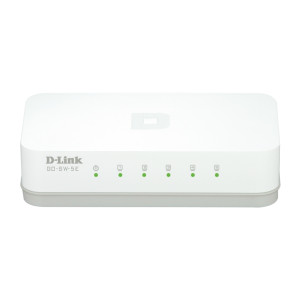 D-Link GO-SW-5E E switch de rede Não-gerido Fast Ethernet (10 100) Branco