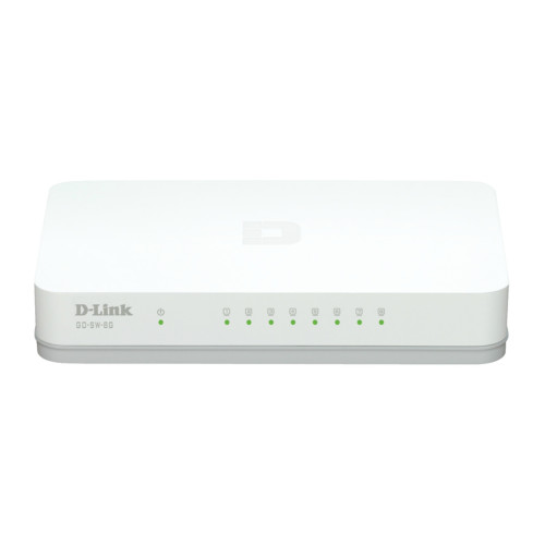D-Link GO-SW-8G E switch de rede Não-gerido Gigabit Ethernet (10 100 1000) Branco D-Link GO-SW-8G E switch de rede Não-gerido Gigabit Ethernet (10 100 1000) Branco