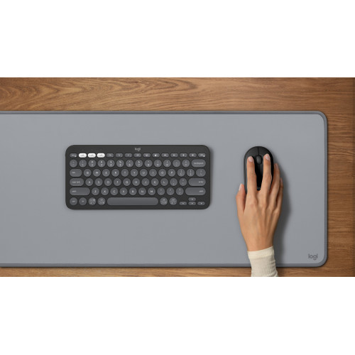 Logitech 910-007015 rato Viagem Ambidestro RF Wireless + Bluetooth Ótico 4000 DPI