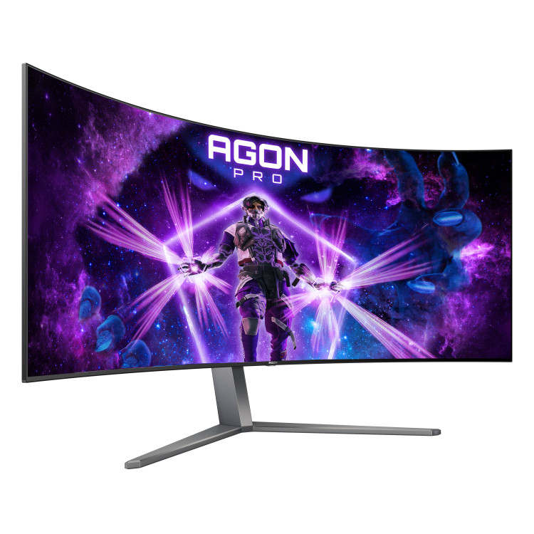 AOC AGON PRO AG456UCZD LED display 114,3 cm (45") 3440 x 1440 pixels Wide Quad HD OLED Preto