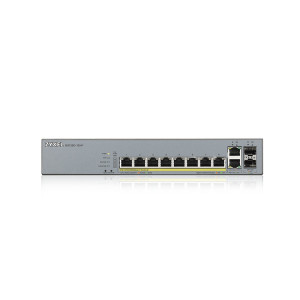 Zyxel GS1350-12HP-EU0101F switch de rede Gerido L2 Gigabit Ethernet (10 100 1000) Power over Ethernet (PoE) Cinzento 2