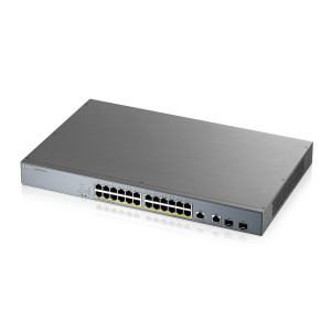 Zyxel GS1350-26HP-EU0101F switch de rede Gerido L2 Gigabit Ethernet (10 100 1000) Power over Ethernet (PoE) Cinzento 2