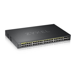 Zyxel GS2220-50HP-EU0101F switch de rede Gerido L2 Gigabit Ethernet (10 100 1000) Power over Ethernet (PoE) Preto