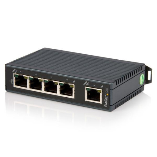 StarTech.com IES5102 switch de rede Não-gerido Fast Ethernet (10 100) Preto StarTech.com IES5102 switch de rede Não-gerido Fast Ethernet (10 100) Preto