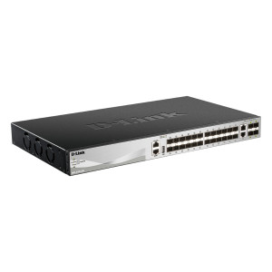 D-Link DGS-3130-30S E switch de rede Gerido L3 10G Ethernet (100 1000 10000) Cinzento 2