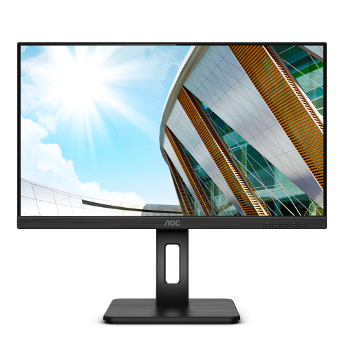 AOC P2 Q24P2Q LED display 60,5 cm (23.8") 2560 x 1440 pixels Quad HD Preto AOC P2 Q24P2Q LED display 60,5 cm (23.8") 2560 x 1440 pixels Quad HD Preto