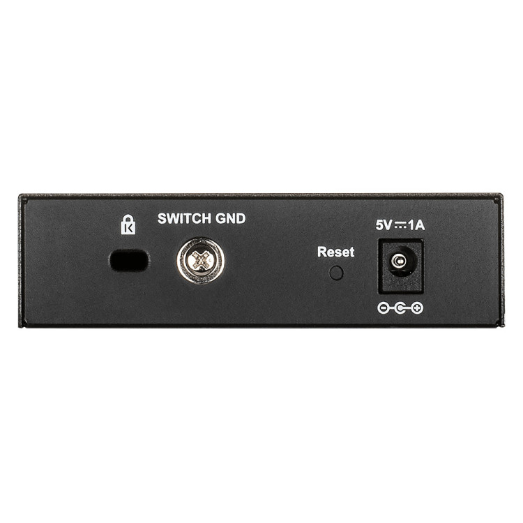 D-Link DGS-1100-05V2 E switch de rede Gerido L2 Gigabit Ethernet (10 100 1000) Preto