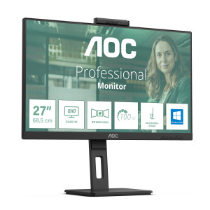 AOC Q27P3CW monitor de ecrã 68,6 cm (27") 2560 x 1440 pixels Quad HD LED Preto 2