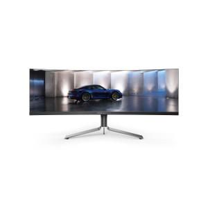 AOC Porsche PD49 LED display 124,5 cm (49") 5120 x 1440 pixels DQHD QD-OLED Preto 2
