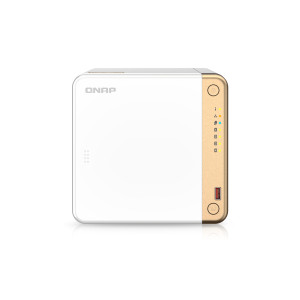 QNAP TS-462-4G servidor NAS e de armazenamento Tower Intel® Celeron® N4505 4 GB DDR4 0 TB QNAP QTS Branco 2