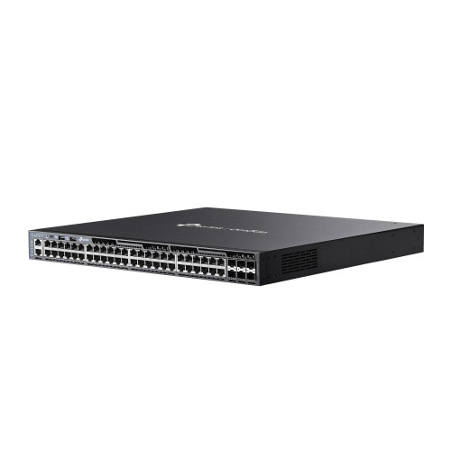 TP-Link Omada SG6654XHP switch de rede Gerido L3 Gigabit Ethernet (10 100 1000) Power over Ethernet (PoE) 1U Preto TP-Link Omada SG6654XHP switch de rede Gerido L3 Gigabit Ethernet (10 100 1000) Power over Ethernet (PoE) 1U Preto