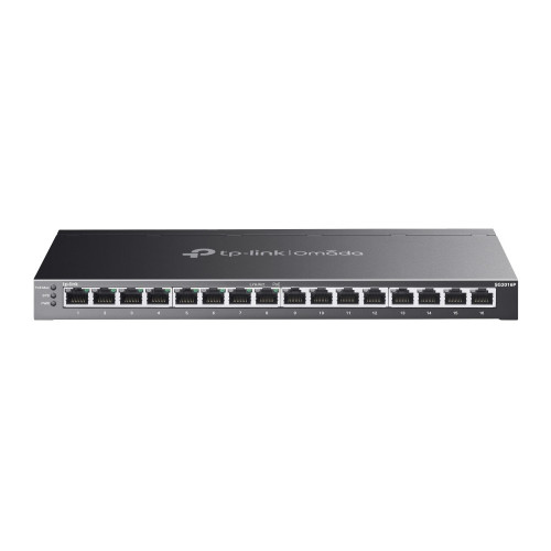 TP-Link Omada SG2016P switch de rede Gerido L2 L2+ Gigabit Ethernet (10 100 1000) Power over Ethernet (PoE) Preto TP-Link Omada SG2016P switch de rede Gerido L2 L2+ Gigabit Ethernet (10 100 1000) Power over Ethernet (PoE) Preto
