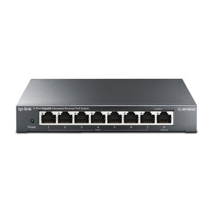 TP-Link TL-RP108GE switch de rede Gerido L2 Gigabit Ethernet (10 100 1000) Power over Ethernet (PoE) Preto