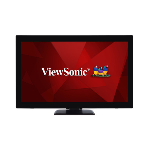Viewsonic TD2760 monitor de ecrã 68,6 cm (27") 1920 x 1080 pixels Full HD LED Ecrã táctil Multi-utilizador Preto