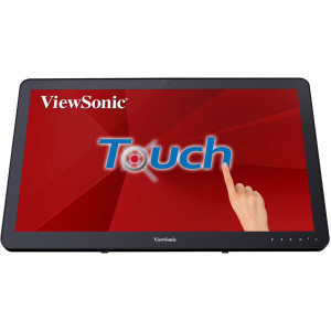 Viewsonic TD2430 monitor de ecrã 59,9 cm (23.6") 1920 x 1080 pixels Full HD LCD Ecrã táctil Multi-utilizador Preto