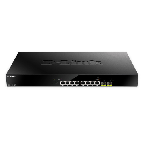 D-Link DMS-1100-10TP switch de rede Gerido L2 2.5G Ethernet (100 1000 2500) Power over Ethernet (PoE) 1U Preto D-Link DMS-1100-10TP switch de rede Gerido L2 2.5G Ethernet (100 1000 2500) Power over Ethernet (PoE) 1U Preto
