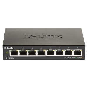 D-Link DGS-1100-08V2 Gerido L2 Gigabit Ethernet (10 100 1000) Preto 2