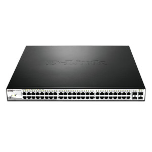 D-Link DGS-1210-52MP Gerido L2 Gigabit Ethernet (10 100 1000) Power over Ethernet (PoE) Preto, Cinzento 2