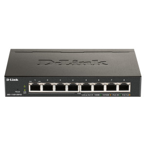 D-Link DGS-1100-08PV2 Gerido L2 L3 Gigabit Ethernet (10 100 1000) Power over Ethernet (PoE) Preto 2