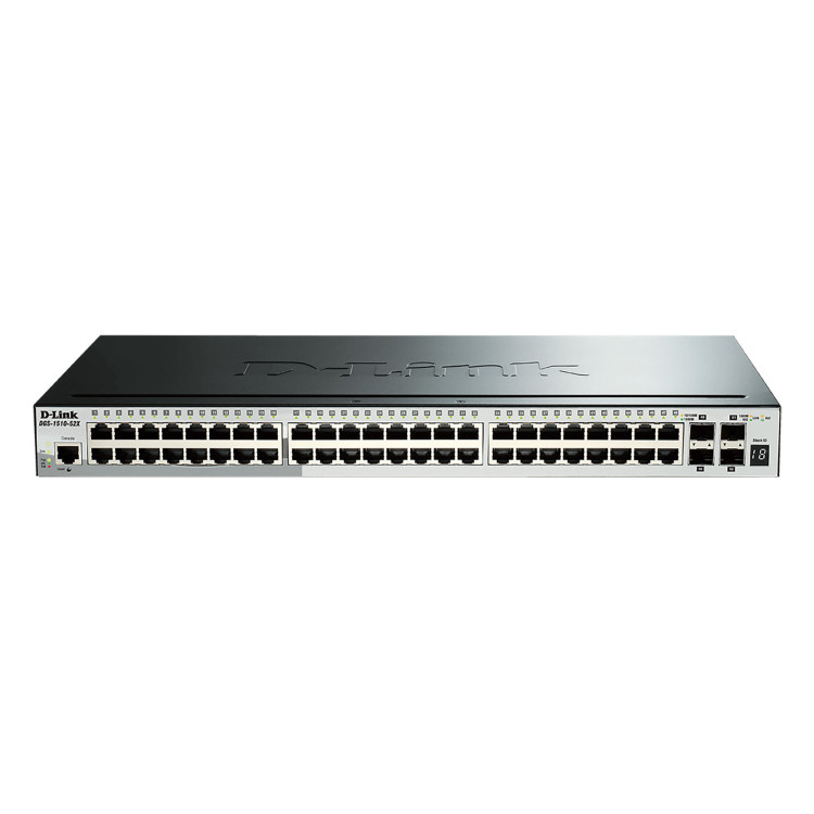 D-Link DGS-1510-20 E switch de rede Gerido L2 L3 Gigabit Ethernet (10 100 1000) 1U Cinzento
