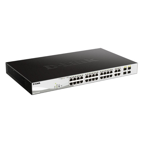 D-Link DGS-1210-24P Gerido L2 Gigabit Ethernet (10 100 1000) Power over Ethernet (PoE) Preto D-Link DGS-1210-24P Gerido L2 Gigabit Ethernet (10 100 1000) Power over Ethernet (PoE) Preto
