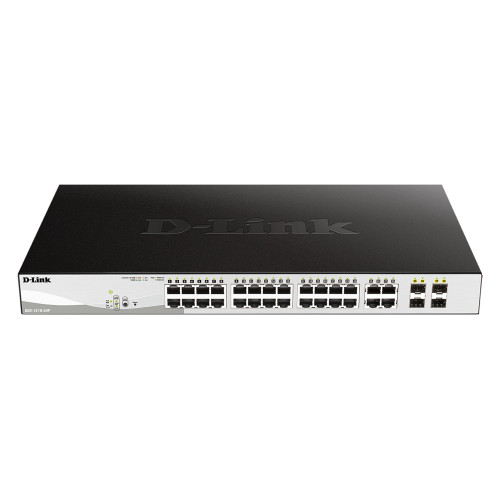 D-Link DGS-1210-24P Gerido L2 Gigabit Ethernet (10 100 1000) Power over Ethernet (PoE) Preto D-Link DGS-1210-24P Gerido L2 Gigabit Ethernet (10 100 1000) Power over Ethernet (PoE) Preto