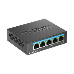 D-Link DMS-105 Não-gerido L2 2.5G Ethernet (100 1000 2500) Preto 2