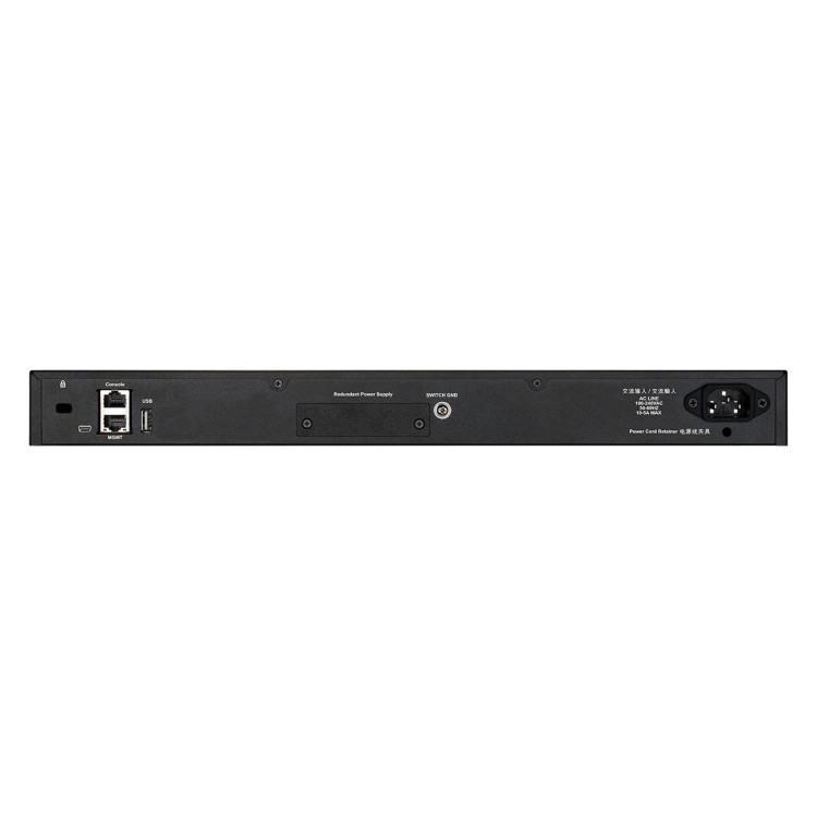 D-Link DGS-3130-54PS E switch de rede Gerido L3 Gigabit Ethernet (10 100 1000) Power over Ethernet (PoE) Cinzento