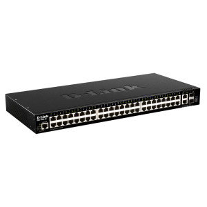 D-Link DGS-1520-52 E switch de rede Gerido L3 10G Ethernet (100 1000 10000) 1U Preto