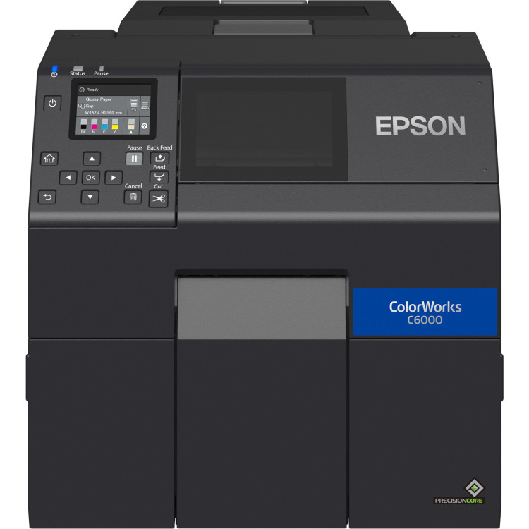 Epson ColorWorks CW-C6000Ae impressora de etiquetas Jato de tinta Cor 1200 x 1200 DPI 119 mm seg Com fios Ethernet LAN