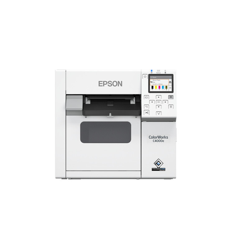 Epson CW-C4000e (mk) impressora de etiquetas Jato de tinta Cor 1200 x 1200 DPI 102 mm seg Com fios