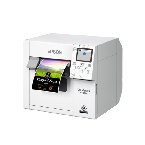 Epson CW-C4000e (mk) impressora de etiquetas Jato de tinta Cor 1200 x 1200 DPI 102 mm seg Com fios Epson CW-C4000e (mk) impressora de etiquetas Jato de tinta Cor 1200 x 1200 DPI 102 mm seg Com fios