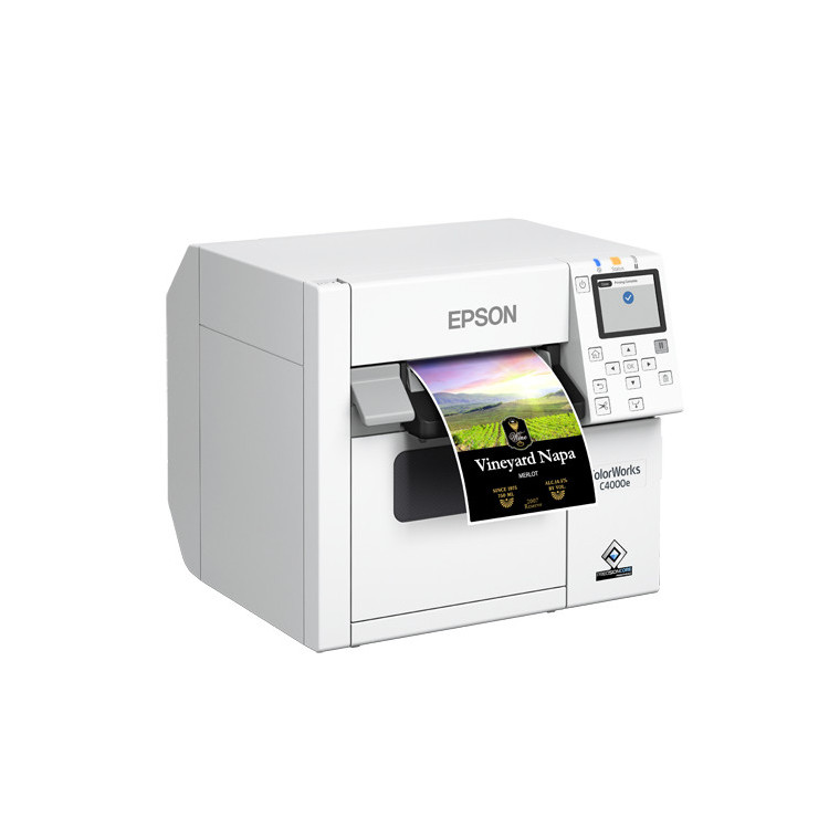 Epson CW-C4000e (mk) impressora de etiquetas Jato de tinta Cor 1200 x 1200 DPI 102 mm seg Com fios